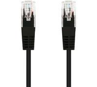 Nanocable - 10.20.0402-BK cable de red Negro 2 m Cat6e U/UTP (UTP)