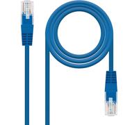 Cable de Red Nanocable RJ45 CAT.6 UTP AWG24 25 CM Azul