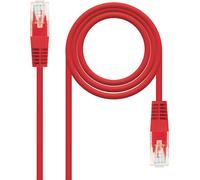 Cable de Red NanoCable RJ45 UTP CAT.5E AWG24 1 M Rojo