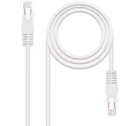 Cable de Red NanoCable RJ45 UTP CAT.5E AWG24 2 M Blanco