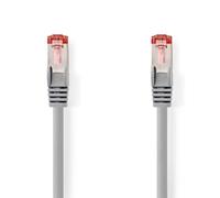 Cable de red Nedis CCGL85221GY10 Cat6 S/FTP 1 m Gris