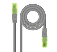 Cable de red Nanocable RJ45 Cat6 UTP AWG26 CCA 0,25m gris alta velocidad