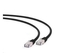 Cable de Red Rígido FTP Categoría 6 GEMBIRD PP6A-LSZHCU-BK-0.5M Negro 50 cm