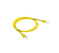Cable de red rígido utp categoría 5e lanberg 7001031 amarillo 1 m 19 cm