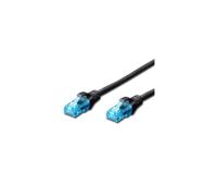 Cable de Red RJ45 Cat5e U/UTP Negro (1 metro) - EWENT
