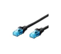 Cable de Red RJ45 Cat5e U/UTP Negro (3 mts) - EWENT