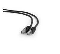 Gembird PP6U-0.5M cable de red Negro 0,5 m Cat6 U/UTP (UTP)