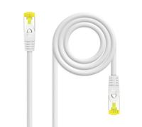 Cable de Red RJ45 Cat6a SF/UTP Blanco (1 metro) - Nanocable