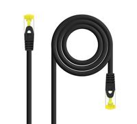Cable de Red RJ45 Cat6a SF/UTP Negro (2 mts) - Nanocable