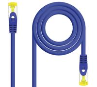 Cable de Red RJ45 Cat6a SF/UTP (S-FTP) Azul (025m) - NANOCABLE
