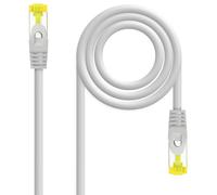 Cable de Red RJ45 Cat6a SF/UTP (S-FTP) Gris (15m) - NANOCABLE