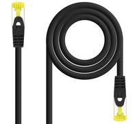 Cable de Red RJ45 Cat6a SF/UTP (S-FTP) Negro (025m) - NANOCABLE