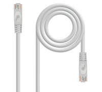 Cable de Red RJ45 Cat6a U/UTP (UTP) Gris (15 metros) - NANOCABLE