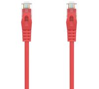 Cable de Red RJ45 Cat6a U/UTP (UTP) Rojo (15 metros) - AISENS