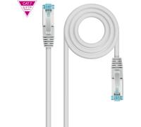 Cable de Red RJ45 Cat7 S-FTP AWG26 Gris (5 mts) - Nanocable
