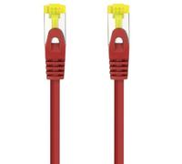 Cable de Red RJ45 SFTP Nanocable 10.20.1900-L25-R Cat.6A/ LSZH/ 25cm/ Rojo