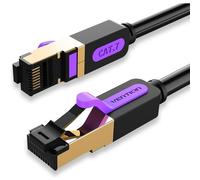 Cable de red rj45 sftp vention icdbn cat.7/ 15m/ negro