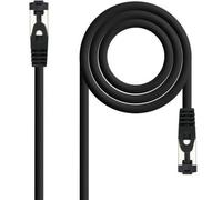 Cable de Red RJ45 SSTP Nanocable 10.20.2001-BK Cat.8.1/ 1m/ Negro