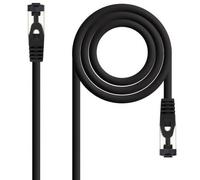 Cable de red rj45 sstp nanocable 10.20.2002-bk cat.8.1/ 2m/ negro