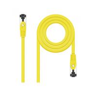 Cable De Red Latiguillo Sstp Cat8.1 Awg26 2 M Amarillo Nanocable
