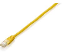 Cable de Red RJ45 U/UTP Cat.6 Amarillo (50cm) - EQUIP