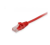 Cable de Red RJ45 U/UTP CAT6A 10m Rojo - 10Gbit, 500MHz, PoE Compatível