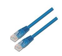 Cable de Red RJ45 UTP Aisens A133-0190 Cat.5e/ 50cm/ Azul