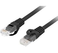 Latiguillo Rj45 Lanberg Cat.6 F/Utp 0.5M Negro