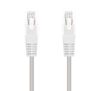 Cable de Red RJ45 UTP Nanocable 10.20.0110-W Cat.5/ 10m/ Blanco
