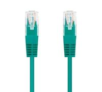 Cable de Red NanoCable RJ45 CAT.6 UTP AWG24 0.5 M Verde