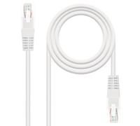 Cable de Red RJ45 UTP Nanocable 10.20.0400-L30 Cat.6/ 30cm/ Blanco