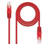 Cable de Red RJ45 UTP Nanocable 10.20.0400-L30 Cat.6/ 30cm/ Rojo