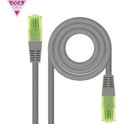 Cable de Red RJ45 UTP Nanocable 10.20.1400-L30 Cat.6/ 30cm/ Gris