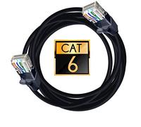 Vention Cable – Cable de red latiguillo RJ45 UTP Cat6 AWG26 10 m Negro