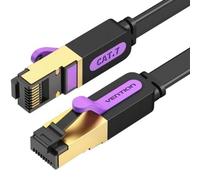 Cable de Red RJ45 Vention ICABN Cat.7 15m 10Gbps Blindado Plano Negro