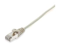 Cable de Red S/FTP Cat 6 - 0.25m Blanco, Sin Halógenos