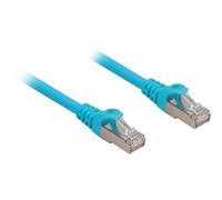 Cable de red Sharkoon Cat.6a SFTP 10 m Azul