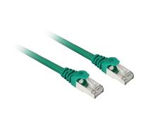 Cable de Red Sharkoon RJ-45 Cat.7a SFTP 10 m Verde