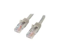 Cable de red sin gancho STARTECH Cat5e UTP - 10 m Gris - Cable Ethernet RJ45 a prueba de enganches - Cable de conexión