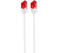 Cable de Red Slim Ewent RJ45 U/UTP Slim Cat.6 1.5 M Blanco