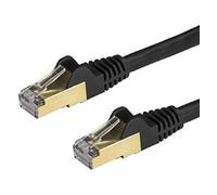 Startech Cat6a Ethernet Snagless Stp 1 M One Size Black