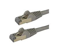 Cable de red STARTECH 1m Cat 6a STP Gris