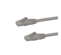 Cable de red StarTech.com N6PATC10MGR Cat6 10 m Gris Snagless RJ45 UTP PoE