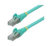 Cable de red startech latiguillo rj45 lszh s - ftp cat6a 7.5m aqua