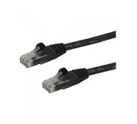 Cable de red startech latiguillo rj45 utp cat6 10m negro