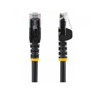 Cable de red startech latiguillo rj45 utp cat6 3m negro