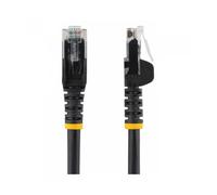 Cable de red startech latiguillo rj45 utp cat6 7.5m negro