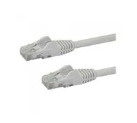 Cable de red startech latiguillo rj45 utp cat6 7m blanco
