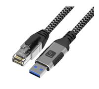 Cable de red Techly ICOC U3A-RJ45-050 5 m Cat6 USB tipo A a RJ-45