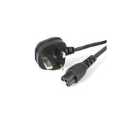 Cable de red tripolar EU a C5 - STARTECH - 1 m - Negro - Moldeado - Abrazadera para cables